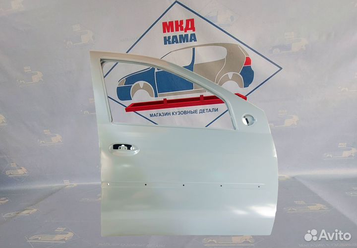 Дверь передняя правая renault logan 1