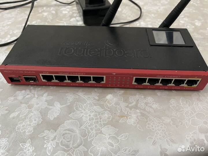 Роутер mikrotik RB2011UiAS-2HnD-IN