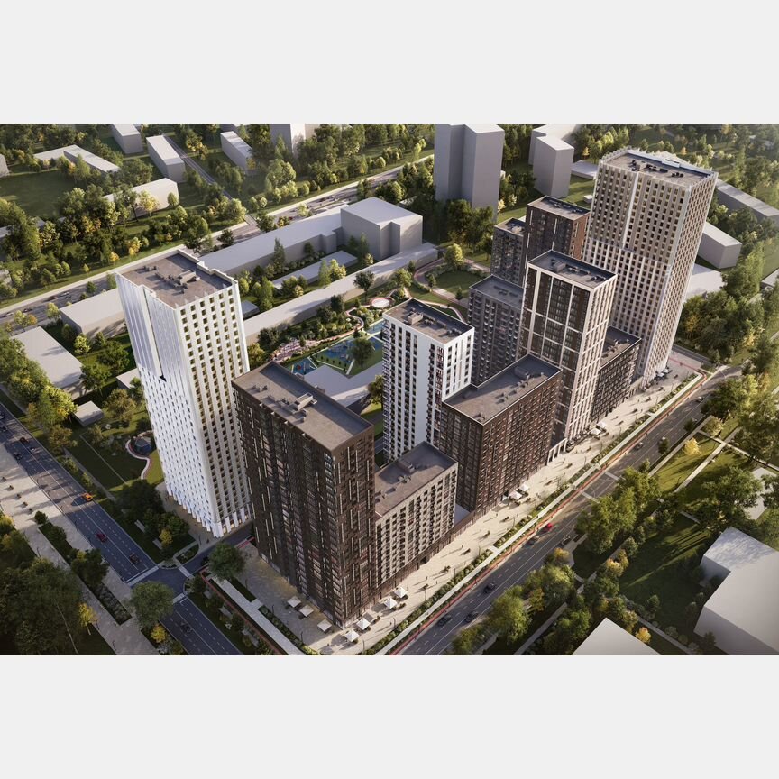 1-к. квартира, 53 м², 19/25 эт.