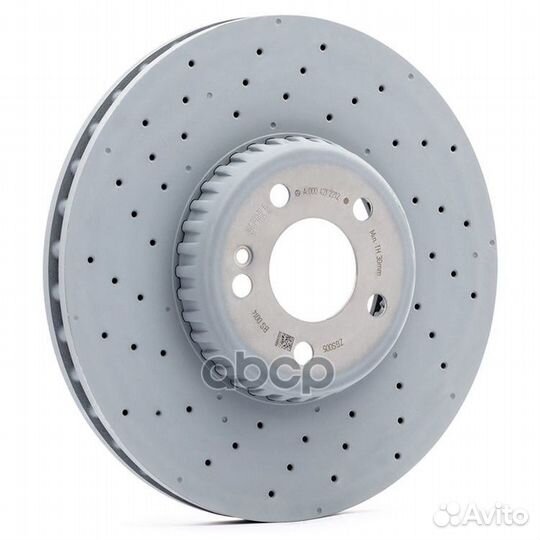 Диск тормозной передний A0004212212 mercedes-benz