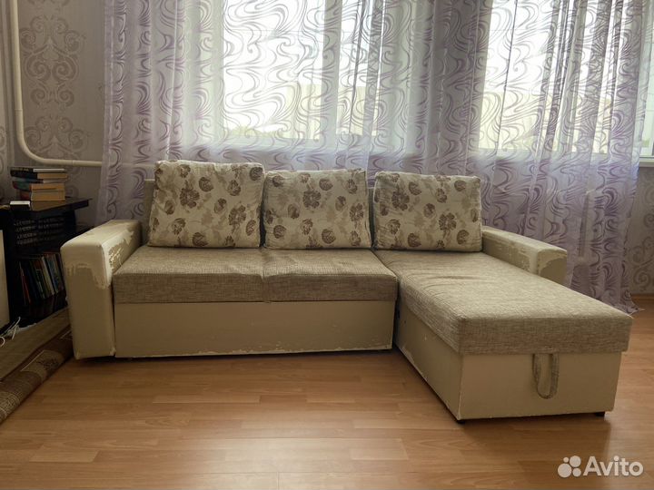 Диван бу беж угловой