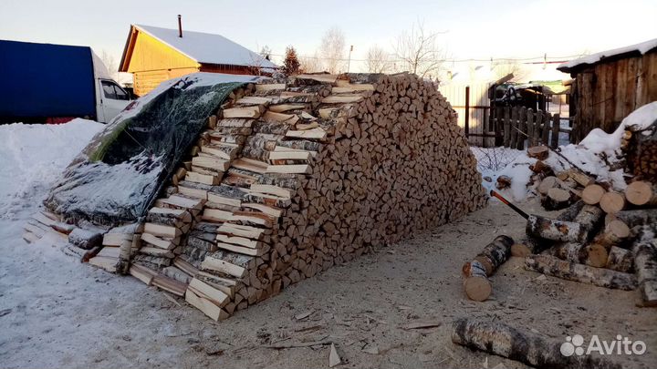 Дрова березовые колотые.доставка