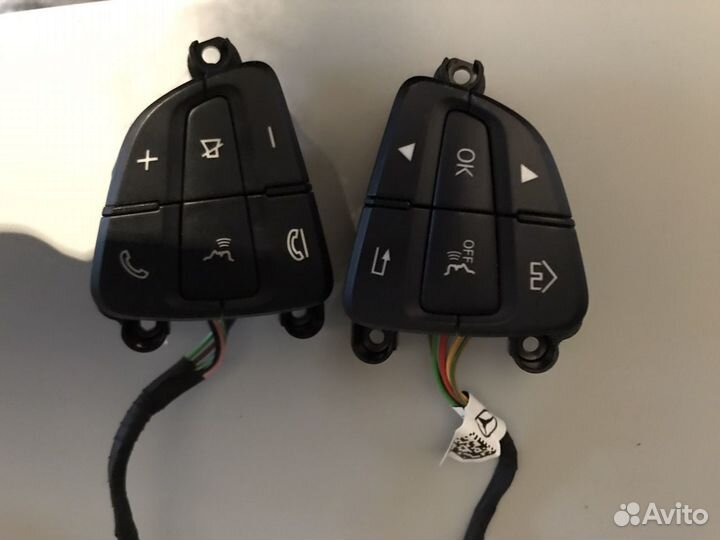 Кнопки для руля мерседес w205, w253 glc