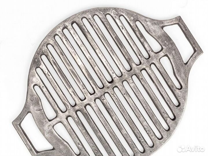 Решётка гриль чугунная Узбекистан Лотос, d-43 см