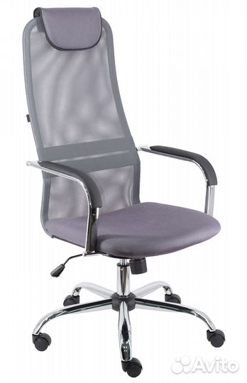 Кресло руководителя Everprof EP-708 Сетка Серый