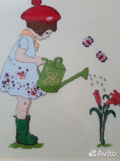 Картина вышитая крестом