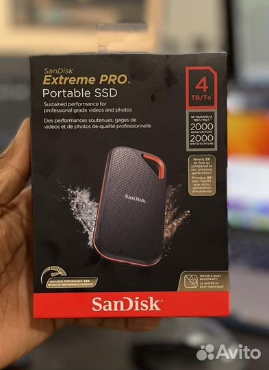 SanDisk - Extreme Pro Portable 4TB External SSD