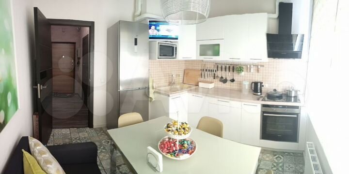 2-к. квартира, 46,5 м², 6/17 эт.
