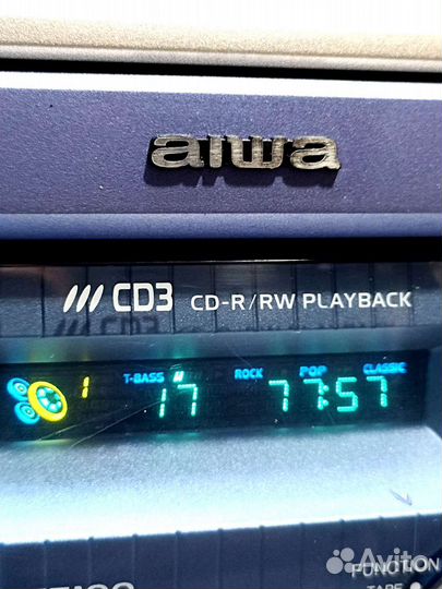 Музыкальный центр aiwa япония