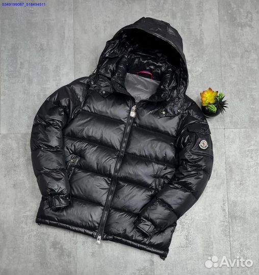 Пуховик Moncler maya зимний