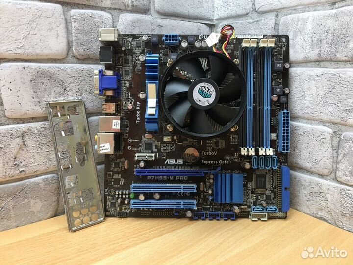 Связка Asus P7H55-M Pro+i3-530