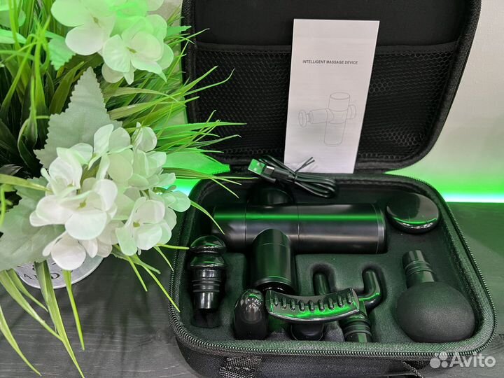 Перкусионный массажер новый