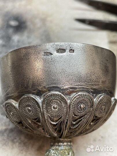 Серебренные рюмки СССР