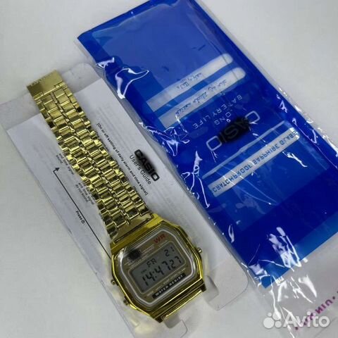 Мужские наручные часы электронные casio