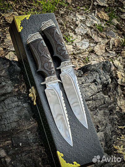 Нож Охотник, сталь х 12 мф