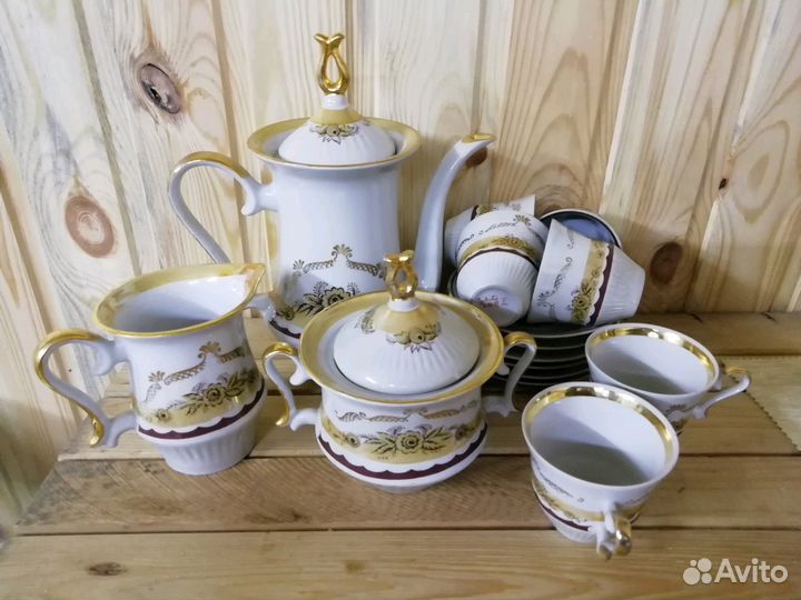 Барановка Сервиз кофейный фарфор