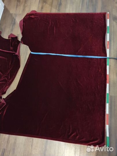 Отрез ткани Бархат