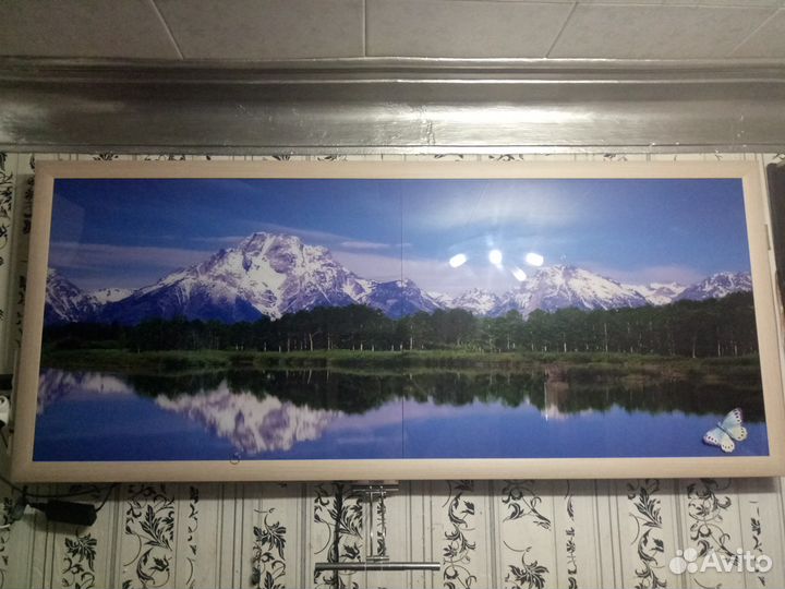 Картина из фотопечати в рамке мдф