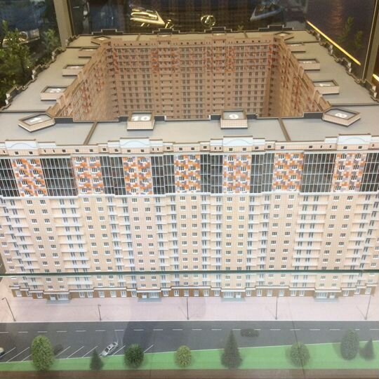 3-к. квартира, 88,6 м², 14/17 эт.