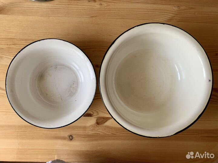 Эмалированная посуда СССР, бидон, чайник, кастрюля