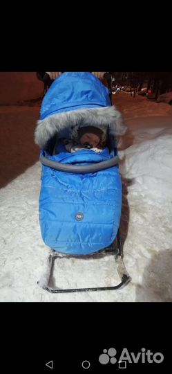 Санки коляска Ника