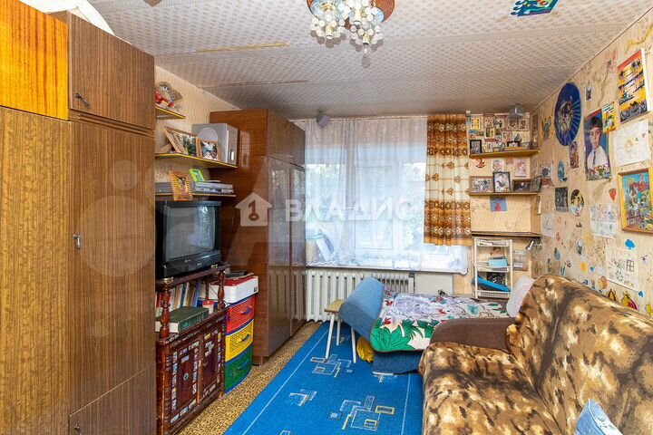 Комната 12,6 м² в 1-к., 2/5 эт.