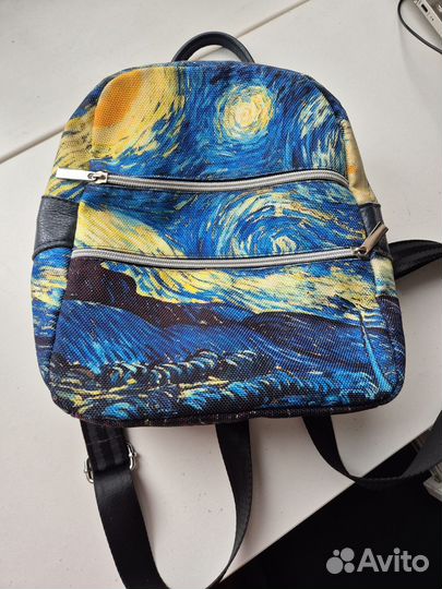Рюкзак Звёздная ночь Ван Гог
