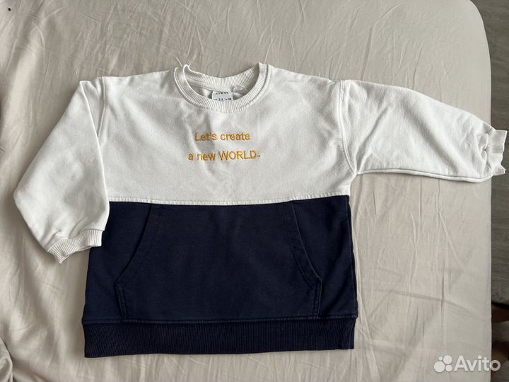 Свитшот толстовка zara на мальчика