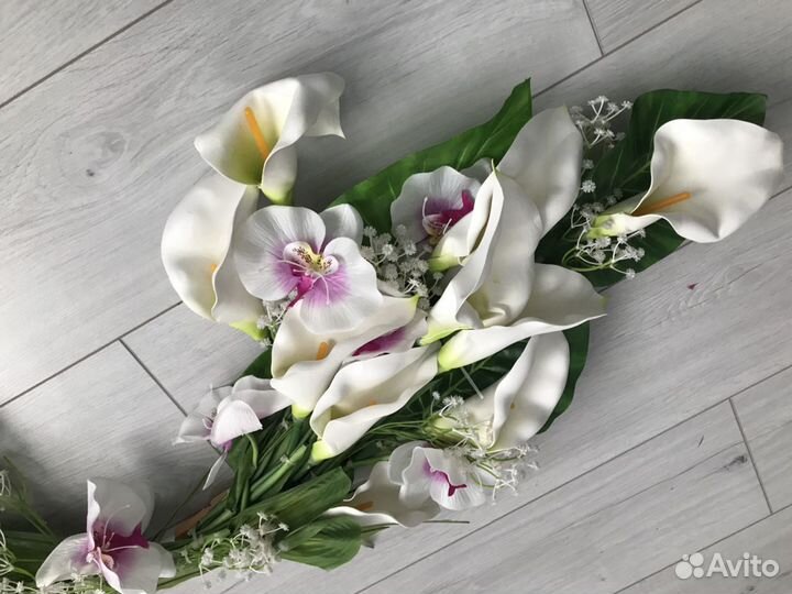 Оформление на свадебный кортеж или свадебного стол