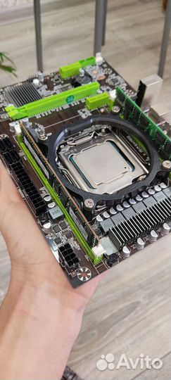 Комплект X79 E5-2630v2 + Atermiter X79 PRO + 20gb