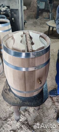 Дубовые бочки 50л из кавказского дуба для самогона