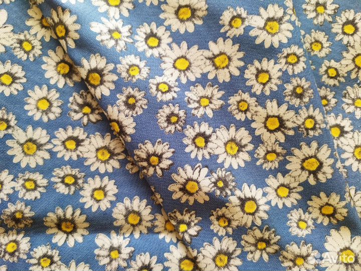 Ткань джинсовая (хлопок) стрейч