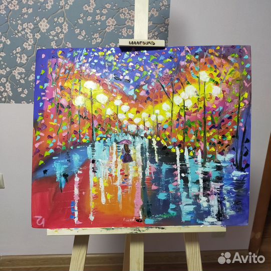 Картина абстракция, подарок