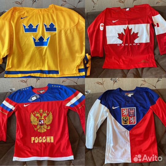 Новый хоккейный свитер Канада Россия Швеция Чехия
