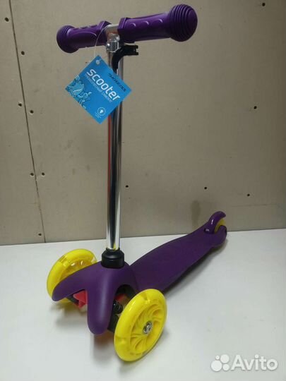 Самокат детский трёхколёсный новый
