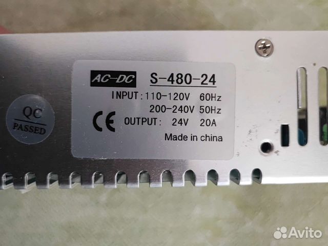 Блок питания s480 24 вольта