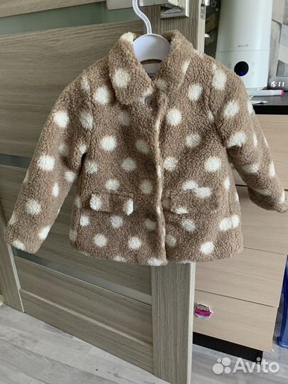 Шубка тедди для девочки