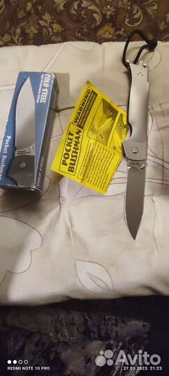 Нож складной cold steel сталь cts bd1