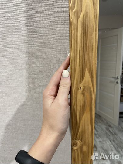 Зеркало напольное в деревянной раме