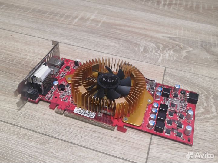 Видеокарта GF9600GT 512M dual-DVI, hdmi, DP