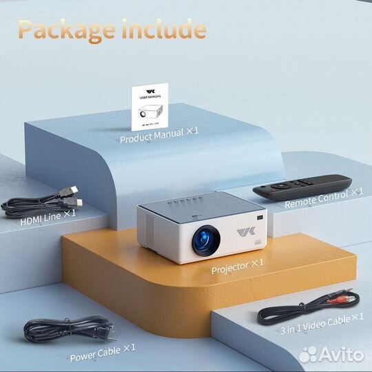 Проектор vankyo M7P