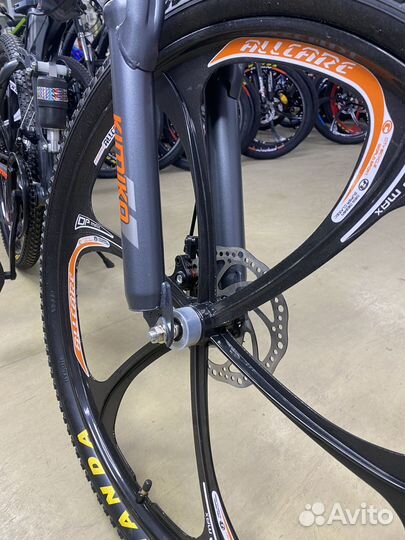 Велосипед складной на литых дисках