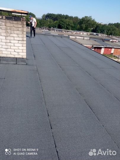 Ремонт мягкой кровли гаражей с гарантией