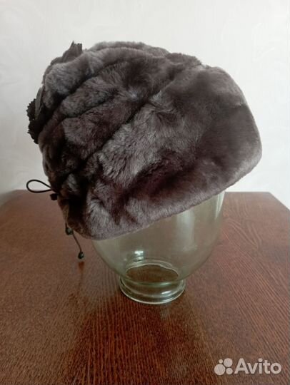 Шапка зимняя меховая женская
