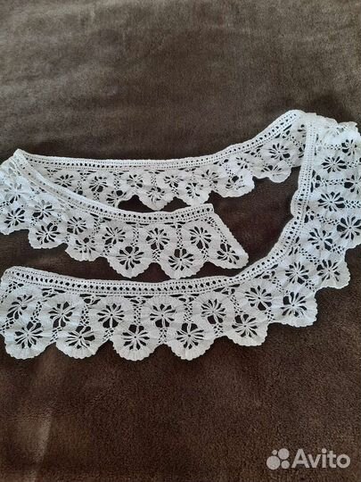 Кружева х/б ручной работы времен СССР