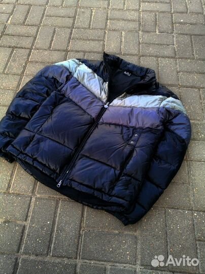 Пуховик emporio armani