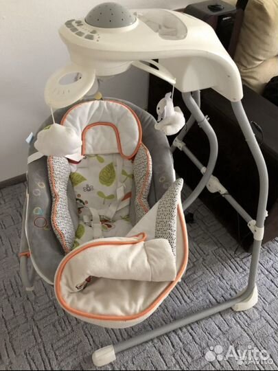 Детские электронные качели nuovita