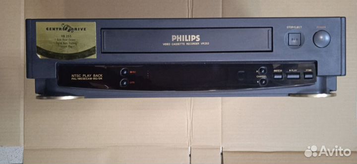 Видео плеер кассетный philips VR-253
