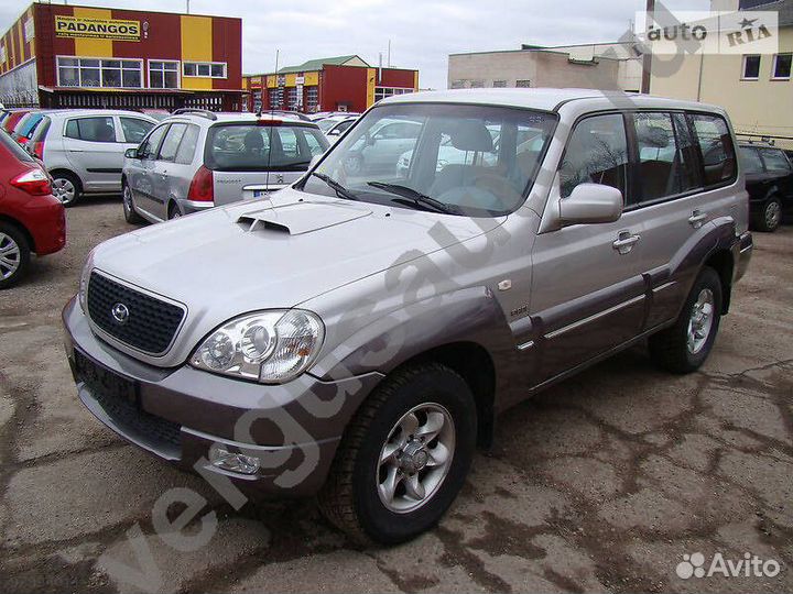 Порог Hyundai Terracan 2001-2007 (1мм)