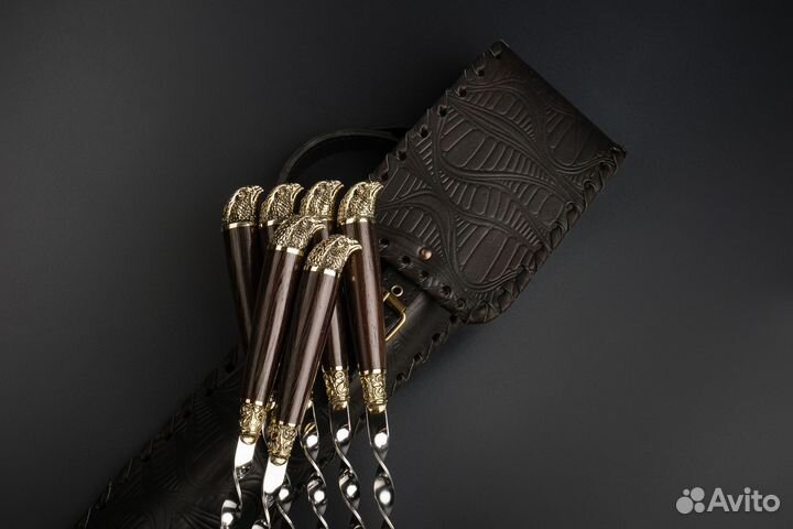 Подарочные шампура в чехле